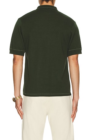 Percival Accolades Knitted Shirt in Green. Size XL/1X. Also