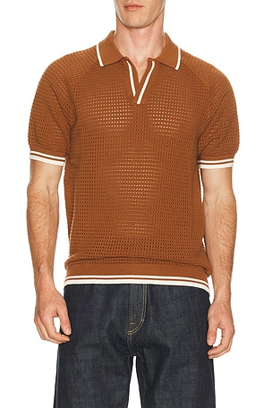 Casa Martini Knitted Tennis Polo Percival