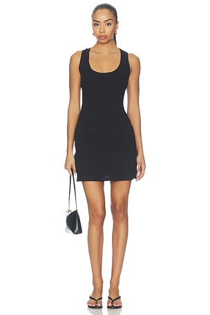 Deba Shirred Tank Dress Peachy Den