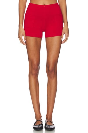Marie Knit Short Peachy Den