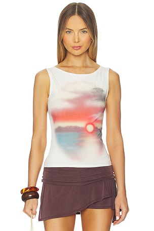 Souvenir Top Peachy Den