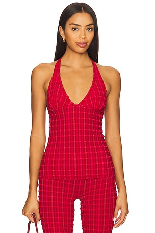 The Cindy Halter Top Peachy Den