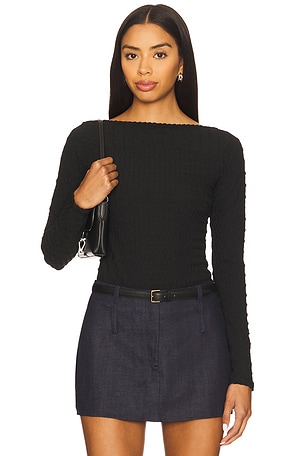 The Cindy Longsleeve Top Peachy Den