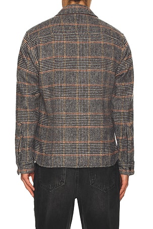 PEREGRINE Wool Overshirt in Grey. Size XL/1X. Also