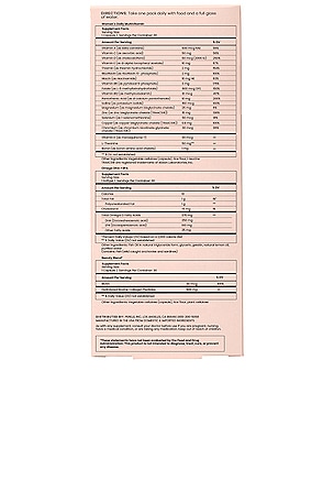 Perelel Women's Daily Vitamin Trio in Beauty: NA