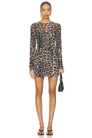 x REVOLVE Long Sleeve Mesh Mini Dress P.E Nation