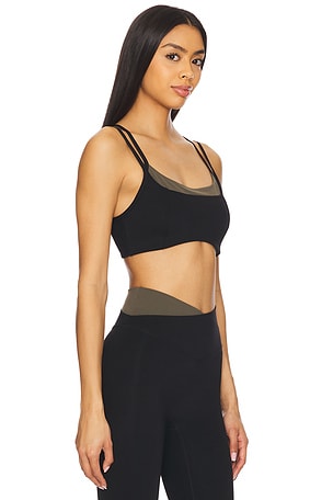 P.E Nation Distortion Sports Bra in Black. Size XS. Also