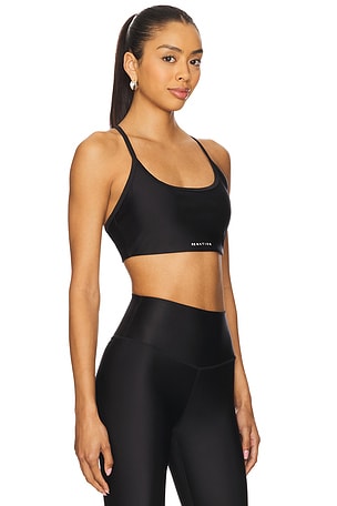 P.E Nation Fairmont Sports Bra in Black. Size XXS. Also