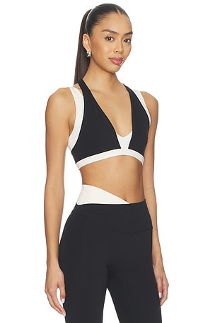 P.E Nation Unity Sports Bra in Black,White. Size XL. Also