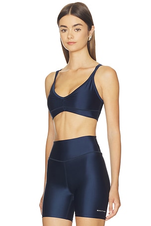 P.E Nation Paramount Sports Bra in Navy. Size M. Also