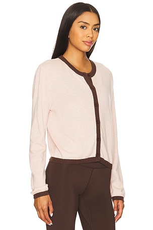 P.E Nation Rise Knit Cardigan in Pink. Size XS. Also