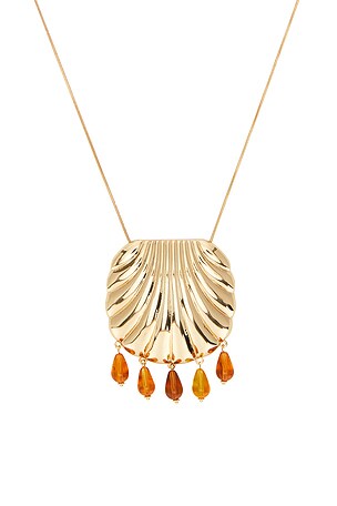 petit moments Turner Necklace in Metallic Gold