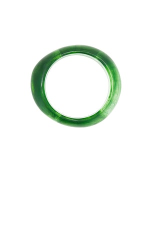 petit moments Resin Cuff in Green