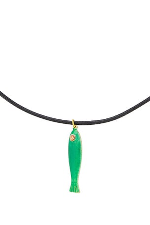 petit moments Netta Necklace in Green