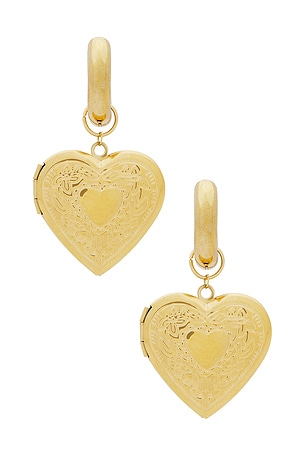 Locket Earrings petit moments