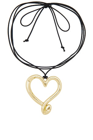 Heart Corded Necklace petit moments