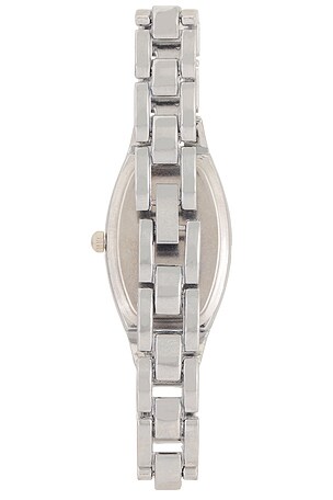 petit moments Meridian Watch in Metallic Silver
