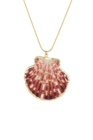 petit moments Jorden Necklace in Metallic Gold