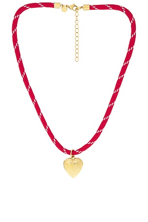 Locket Charm Paracord Necklace petit moments