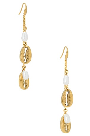 Puka Drop Charm Earrings petit moments