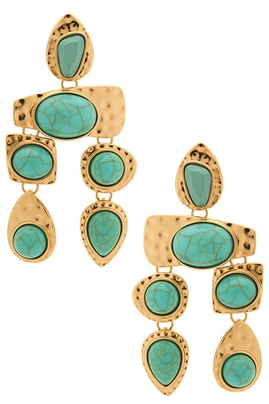 Multi Stone Earrings petit moments
