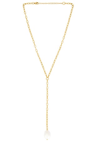 PEARL 레리어트 목걸이 petit moments