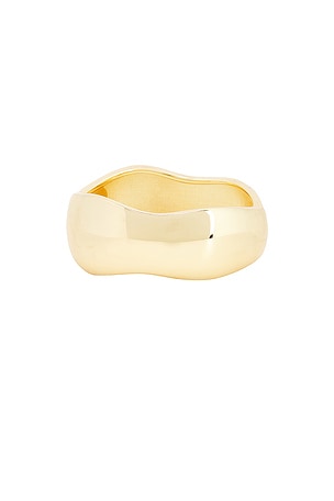 petit moments Melted Cuff in Metallic Gold