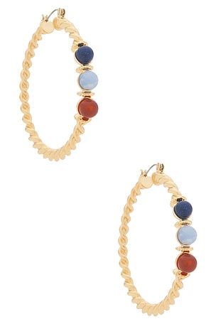 PENDIENTES DE ARO NAUTICAL petit moments