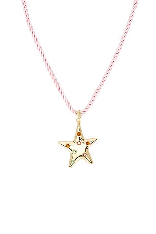 Petit moments collar colgante sea en color Oro Metalizado,penk