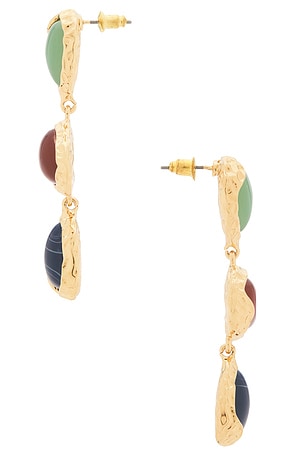 petit moments Heights Earrings in Red,Blue