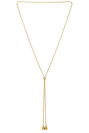 Metal Bolo Lariat Necklace petit moments