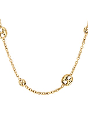 petit moments Gold Coast Necklace in Metallic Gold
