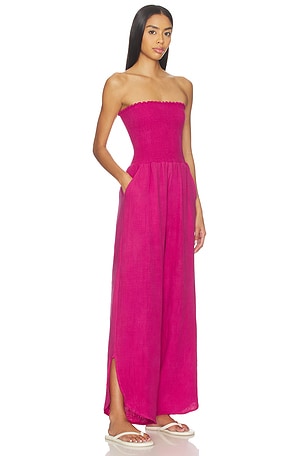 PEIXOTO Harriet Jumpsuit in Fuchsia