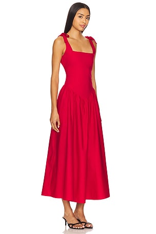 PEIXOTO Harlow Maxi Dress in Red