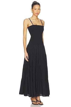 PEIXOTO Clementine Maxi Dress in Black