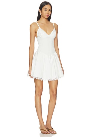 PEIXOTO Andie Mini Dress in White