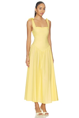 PEIXOTO Harlow Dress in Lemon