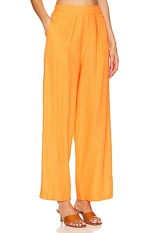 PEIXOTO Quinni Pants in Orange