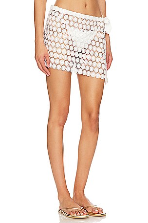 PEIXOTO JUPE SOA TIE-SIDE en Blanc