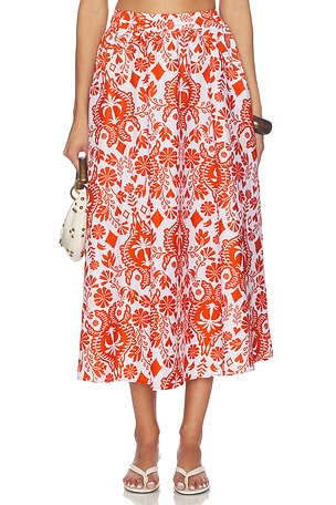Paula Midi Skirt PEIXOTO