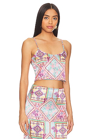 PEIXOTO Wren Tank in Pink