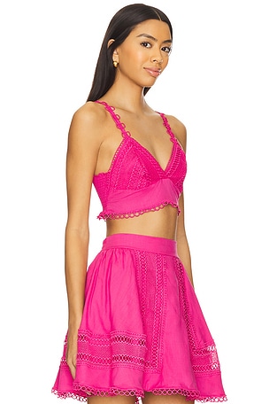 Peixoto jasmene top en color rosado