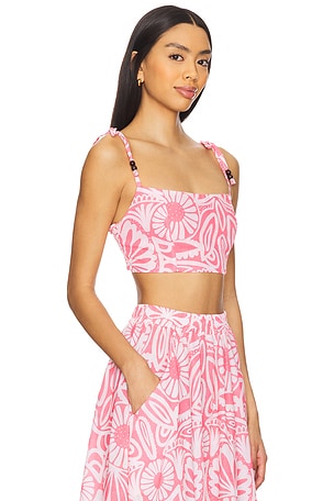 PEIXOTO Esti Top in Pink