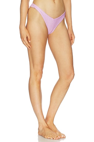 PEIXOTO Shelley Full Bikini Bottom in Lavender