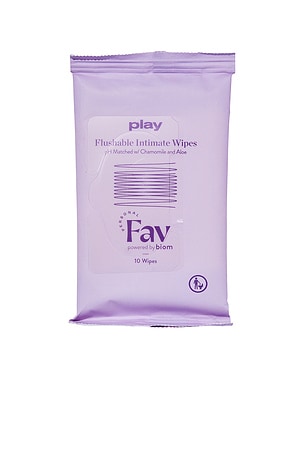 Play Flushable Intimate Wipes 3 Pack Personal Fav