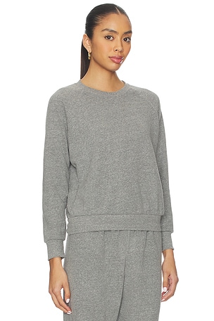 perfectwhitetee Alexi French Terry Sweatshirt in Grey