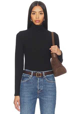 Dana Sweater Jersey Turtleneck perfectwhitetee