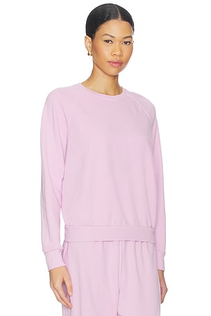 perfectwhitetee French Terry Sweatshirt in Pink