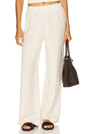 Woven Linen Pant perfectwhitetee