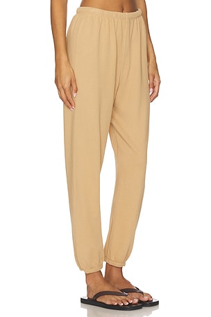 perfectwhitetee Johnny Easy Sweatpant in Tan